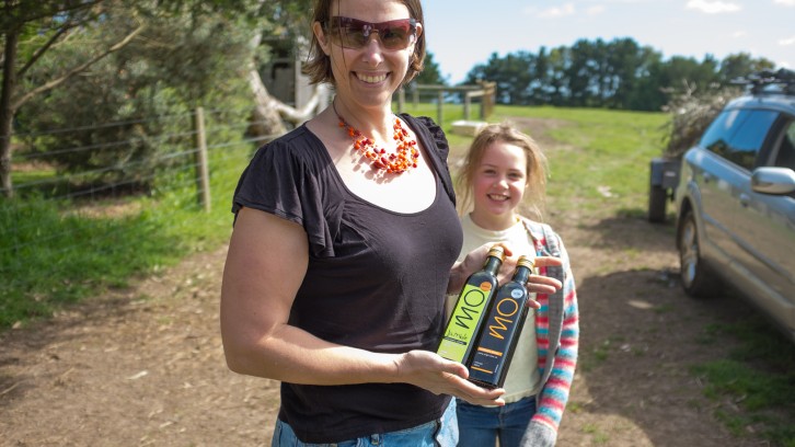 Collecting Olive Wood