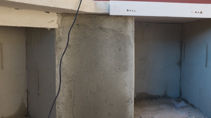 Hebel Slab, Base Coat Render, Table Tops!