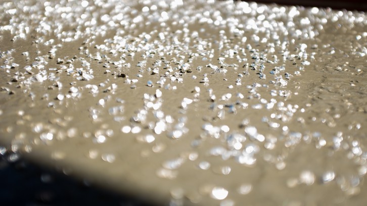 Hebel Slab, Base Coat Render, Table Tops!