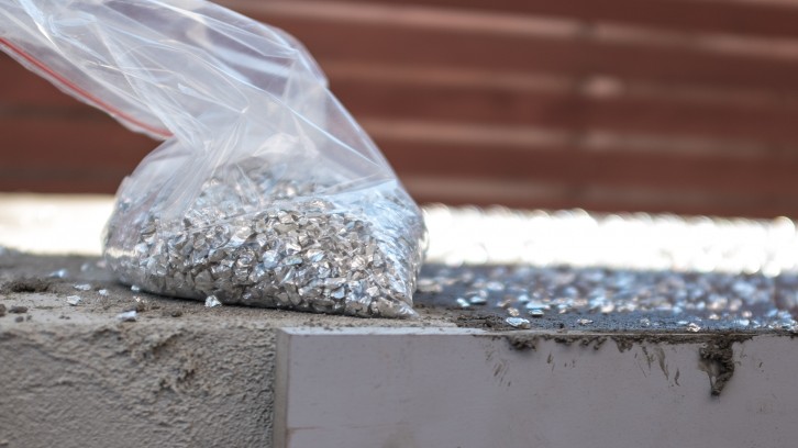 Hebel Slab, Base Coat Render, Table Tops!