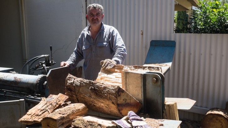 Building a Wall, Splitting Wood