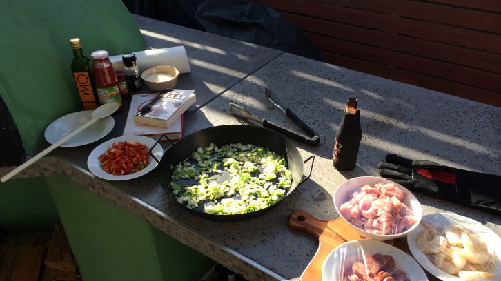 Paella, Pizza, Poultry and Practice!