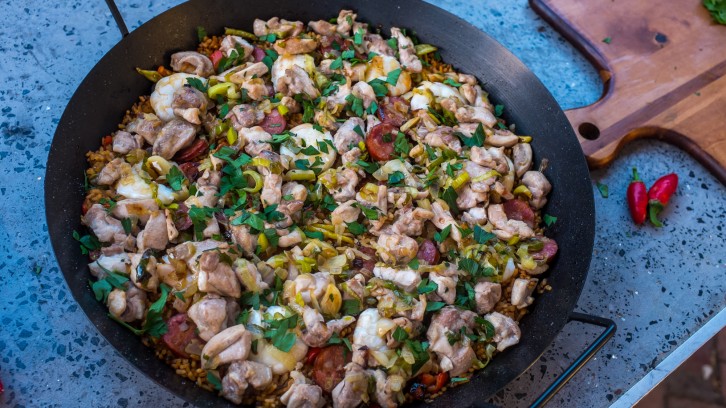 Paella, Pizza, Poultry and Practice!