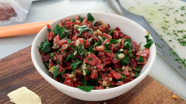 Easy Pull-Apart Pepperoni Garlic Knots